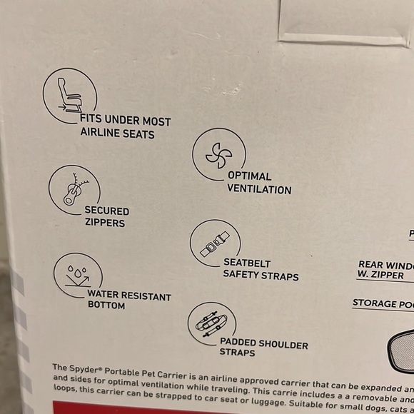 Spyder Pet Carrier - Picture 5 of 5